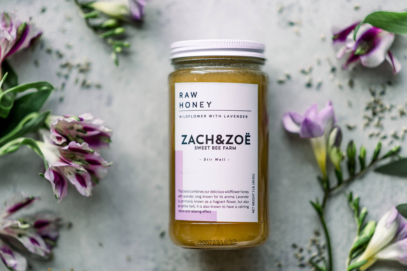 Wildflower Honey with Lavender - The Grey Pearl