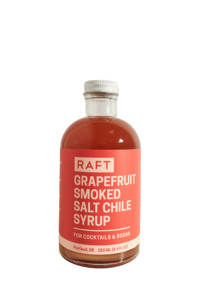 Grapefruit Chile and Smoked Salt Syrup - The Grey Pearl