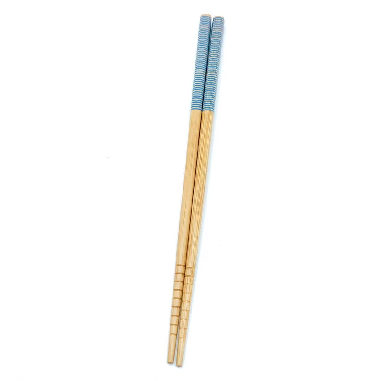 Blue Bamboo Chopsticks- Set of 2 - The Grey Pearl