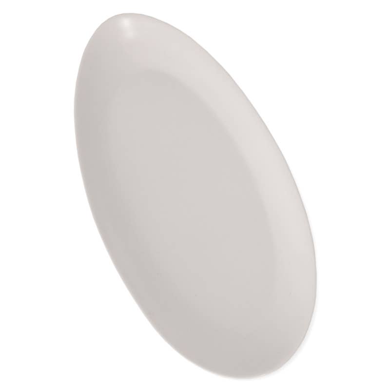 Small Ripple Platter White - The Grey Pearl